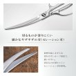 Photo4: Kitchen Scissors Seki Magoroku Disassembly Curved Forged All Stainless Steel (4)