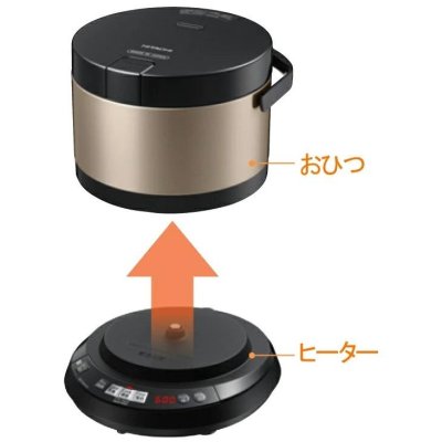 Photo1: HITACHI Pressure IH Rice Cooker (220-230V) 0.72L RZ-WS4Y